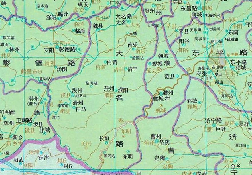 濮陽最新地圖，城市發(fā)展與地理變遷的見證者