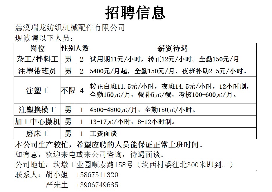 上海最新駕駛員招聘啟事